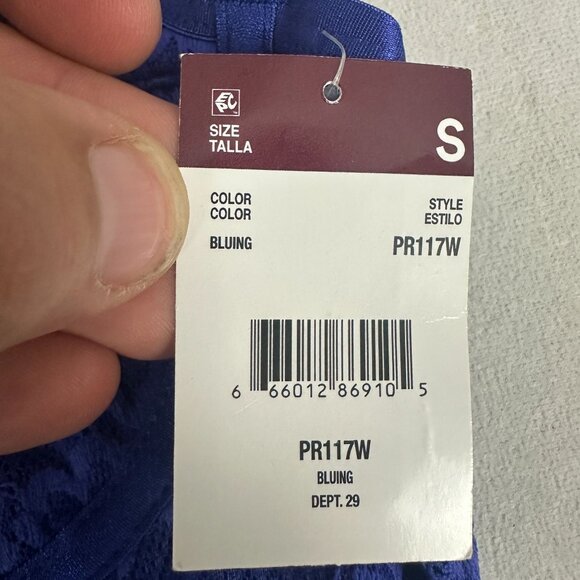 Parade Lace Bralette Bluing Size Small Adjustable Straps Unlined Style PR117W - Picture 5 of 8